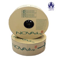 نوار آبیاری پلاکدار نوادریپ Novadrip با فواصل 15 سانتیمتر
